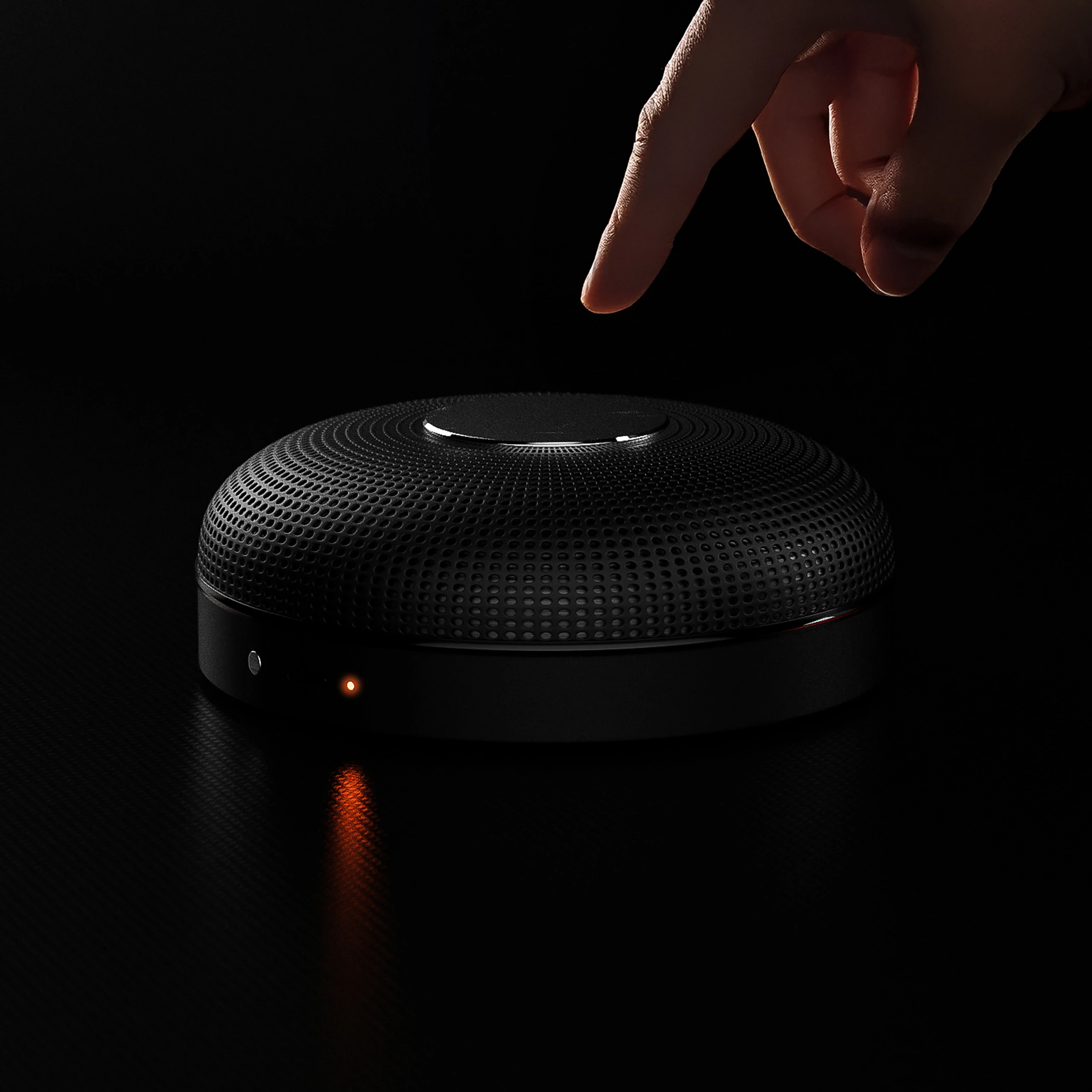Step 1: Tap the capacitive touch button to activate Spectre